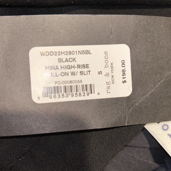 Rag & Bones Nina High-rise Pull On W/ Slits - Picture 3 of 3